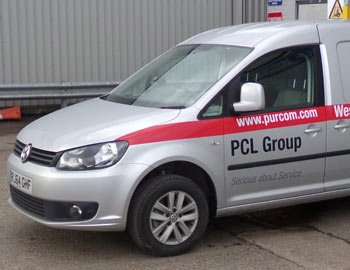 PCL Parts Delivery Van